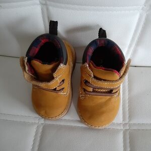 Garanimals Brown Kids Boots with Black Accents